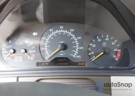 1997 Mercedes-Benz E 420 from USA, damaged, VIN WDBJF72F8VA279758